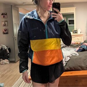 Colorblock Windbreaker Jacket
